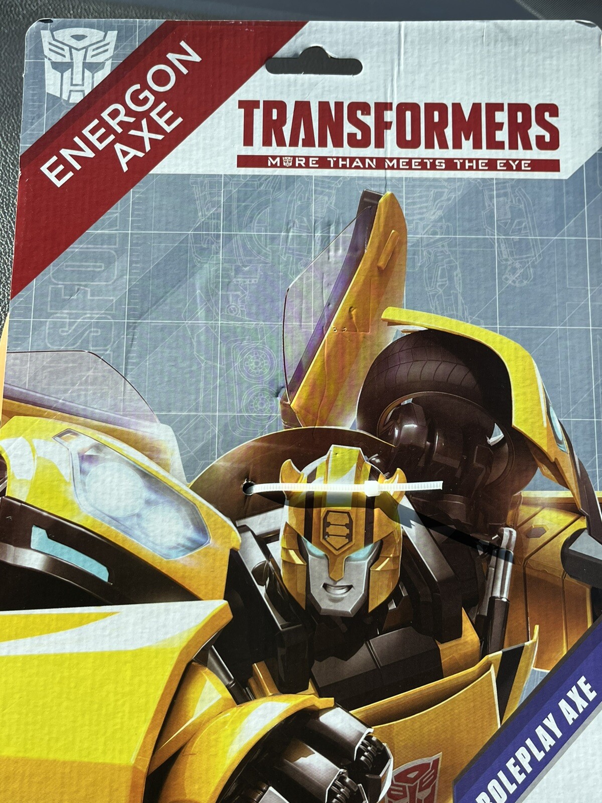 Hasbro Transformers Energon Axe Sword Roleplay Weapon 18” Toy New