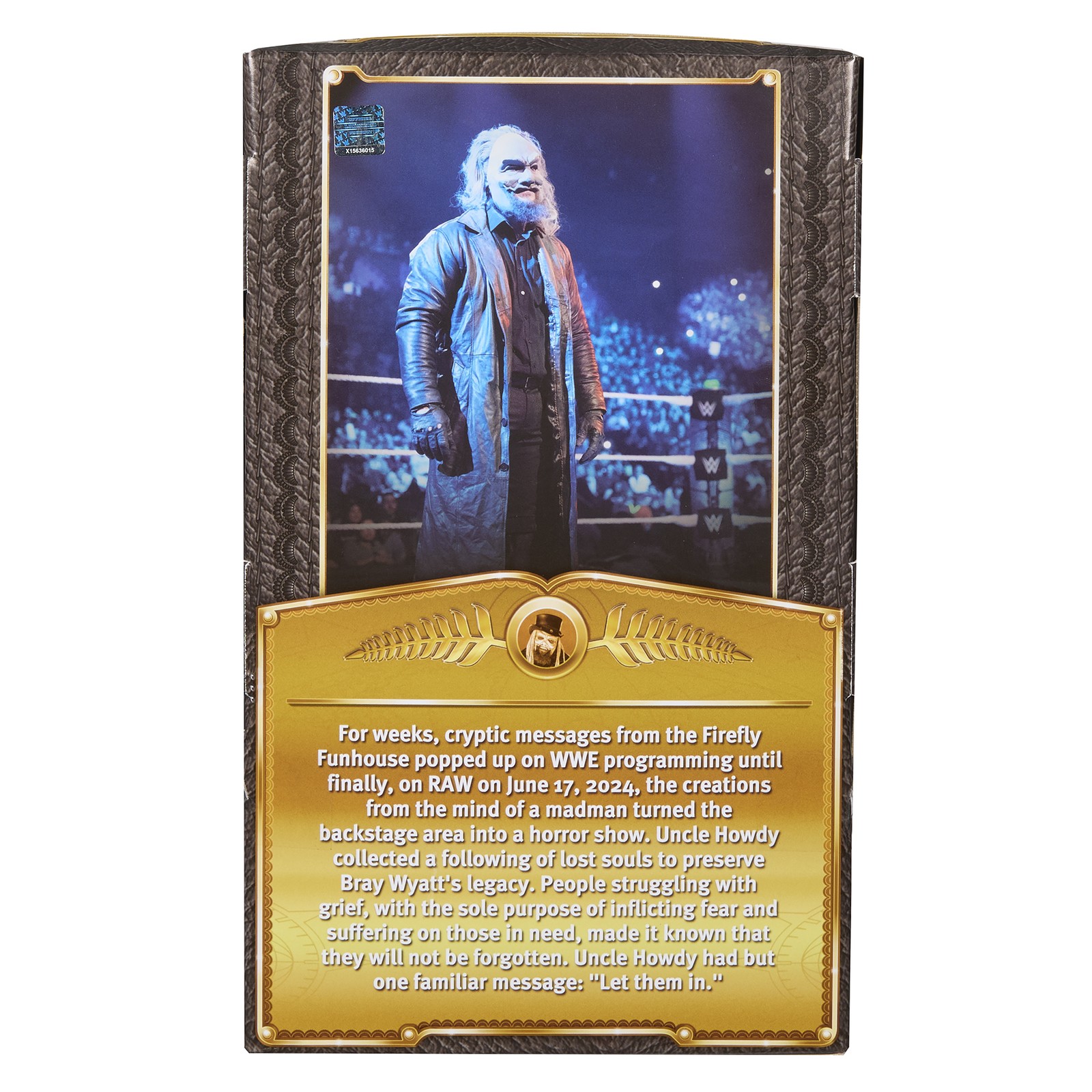Uncle Howdy – WWE Defining Moments Ringside Exclusive Toy Wrestling Figure