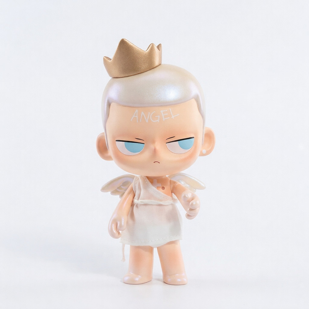 MEOW Studio KUBO Angel 200% BAO Signed Figure Limited Rare Art Toy