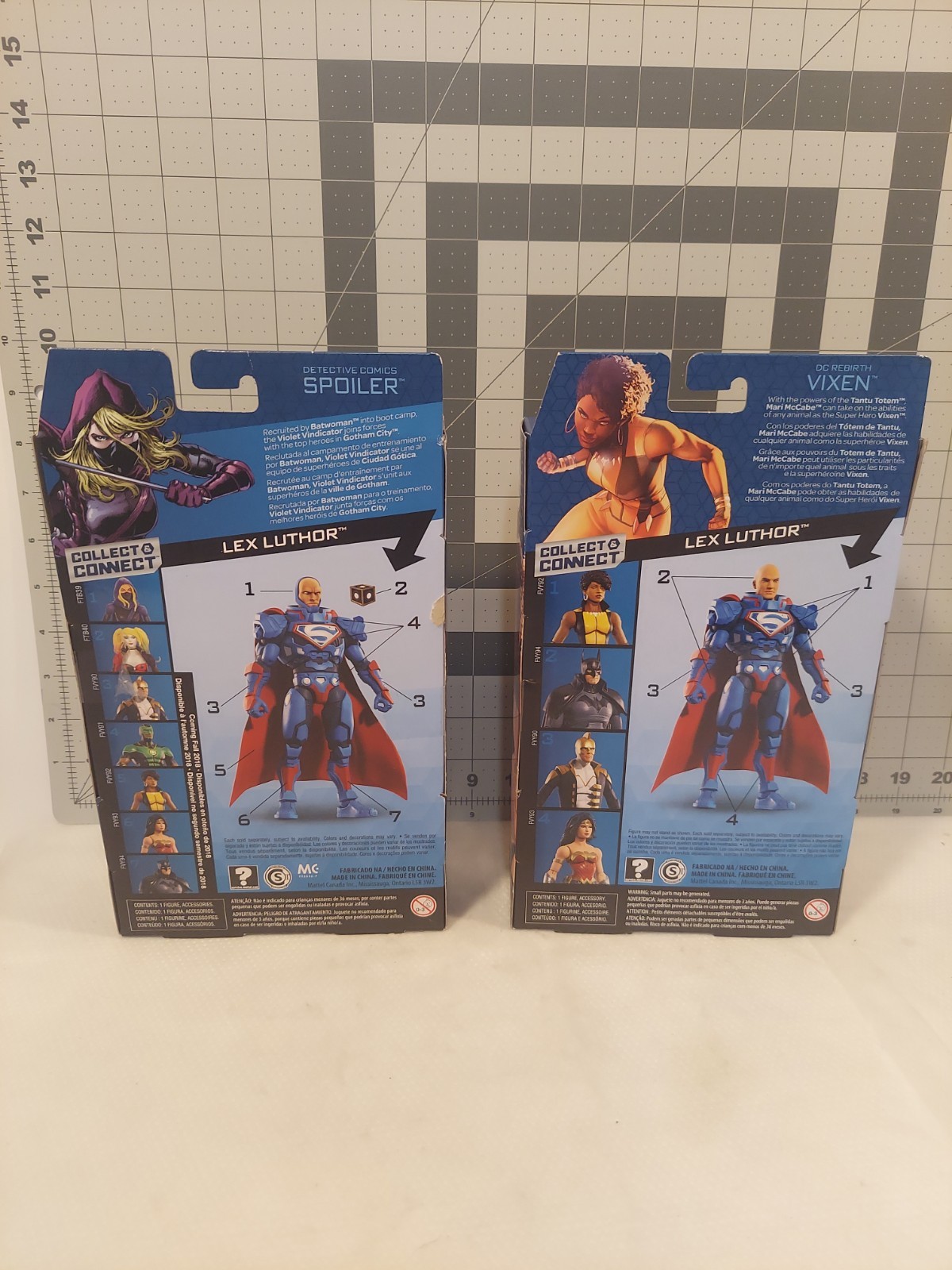 DC Multiverse BAF Lex Luthor WAVE BATMAN RAY SPOILER VIXEN WONDER WOMAN 🏭 SEALD