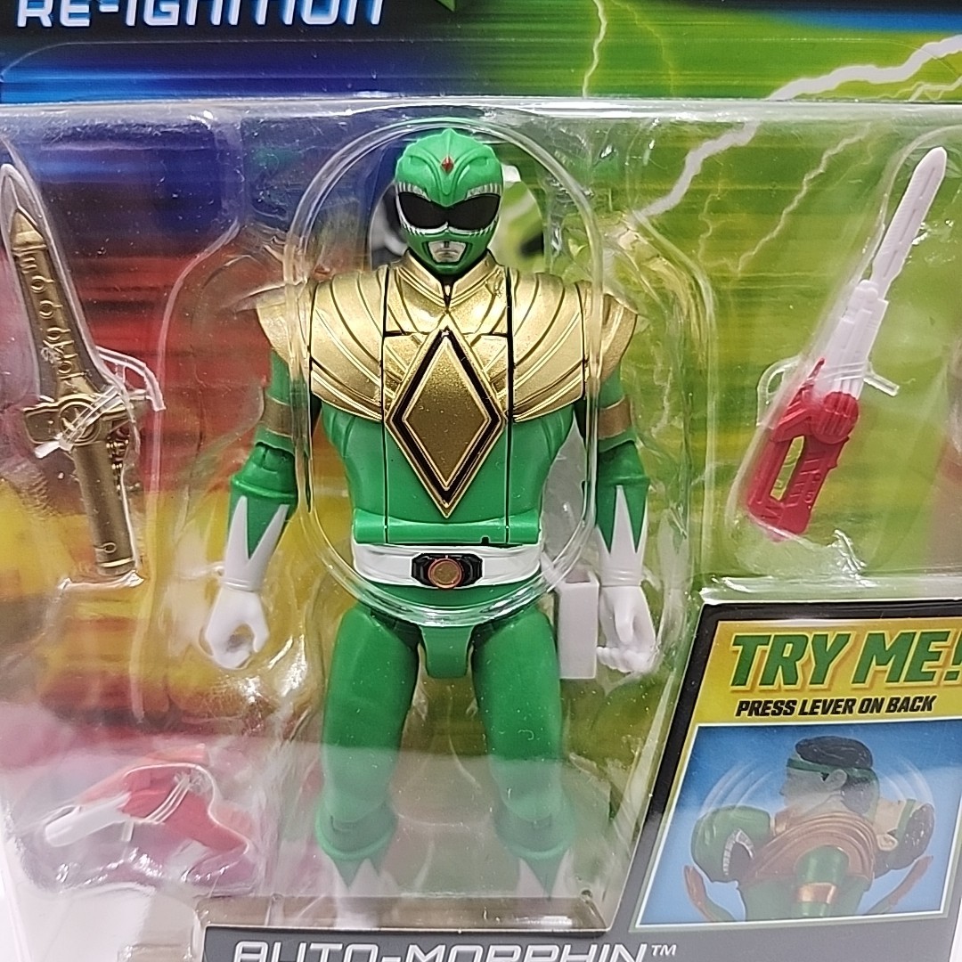 Power Rangers Re-Ignition Auto Mighty Morphin Head-Flippin&rsquo; Lot Set Playmates