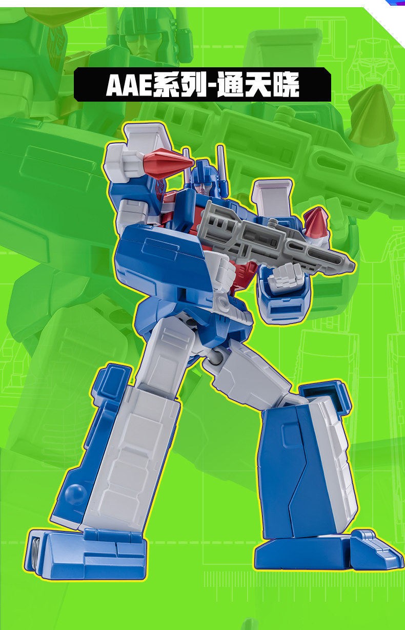 AULDEY Transformers AAE Wave 4 Ultra Magnus Ironhide Shockwave Thundercraker Toy