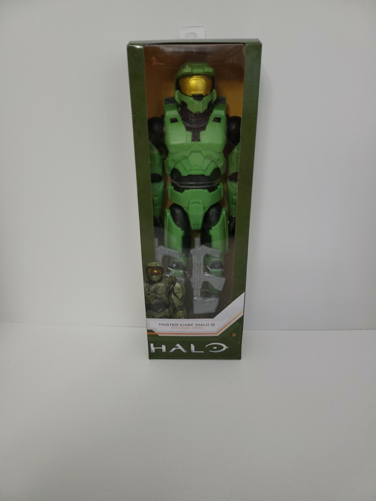 HALO INFINITE MASTER CHIEF with Dual SMGs 12&Prime; Action Figure – New in Box. D