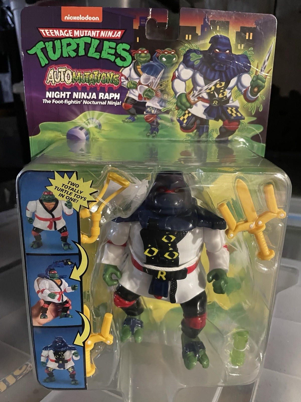 TMNT Auto Mutations Night Ninja Raph 2023 Reissue Teenage Mutant Ninja Turtles