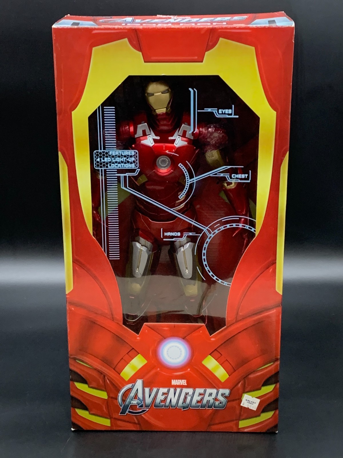 NECA Marvel Avengers Tony Stark Iron Man Battle Damaged Action Figure