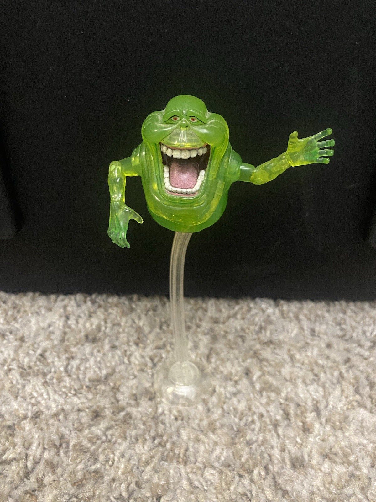 Mattel Ghostbusters Slimer Ghost Action Figure w/ Stand Matty Exclusive