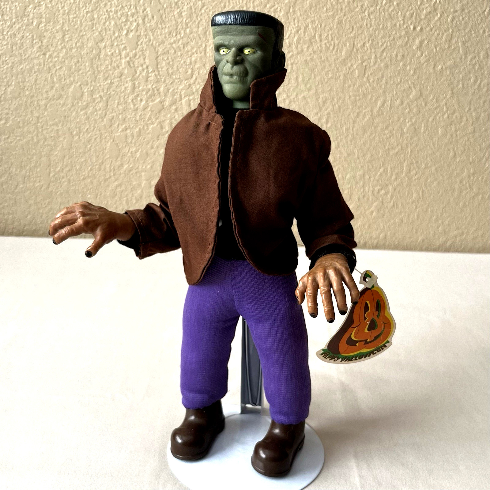 Vintage 1998 Play By Play Frankenstein Plush Figure w/ Original Tag 12&Prime;
