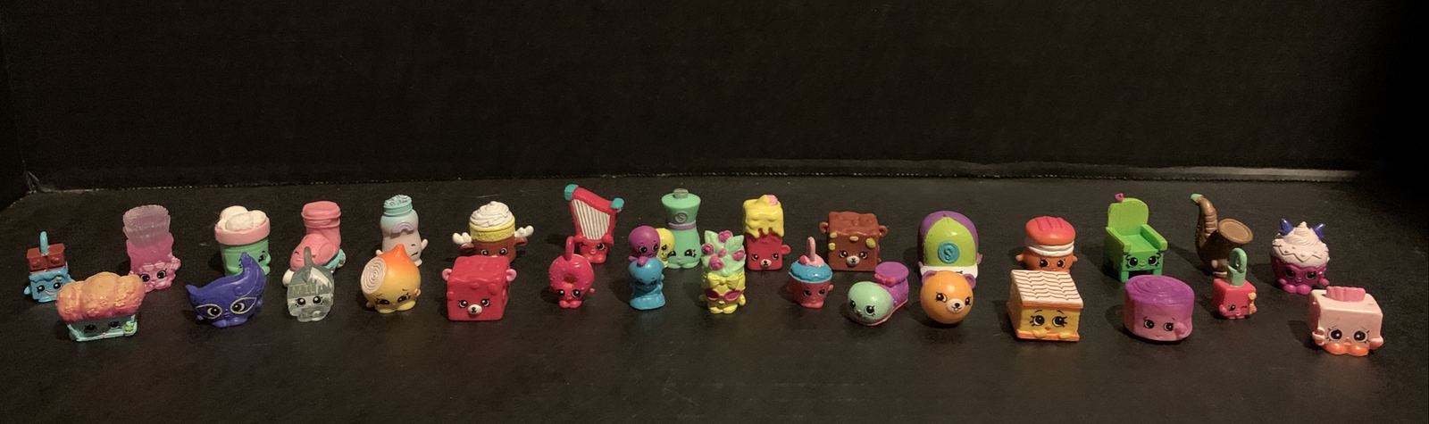 Shopkins Lot of 30 No duplicates Each One Is Different! Moose QR Codes on Some