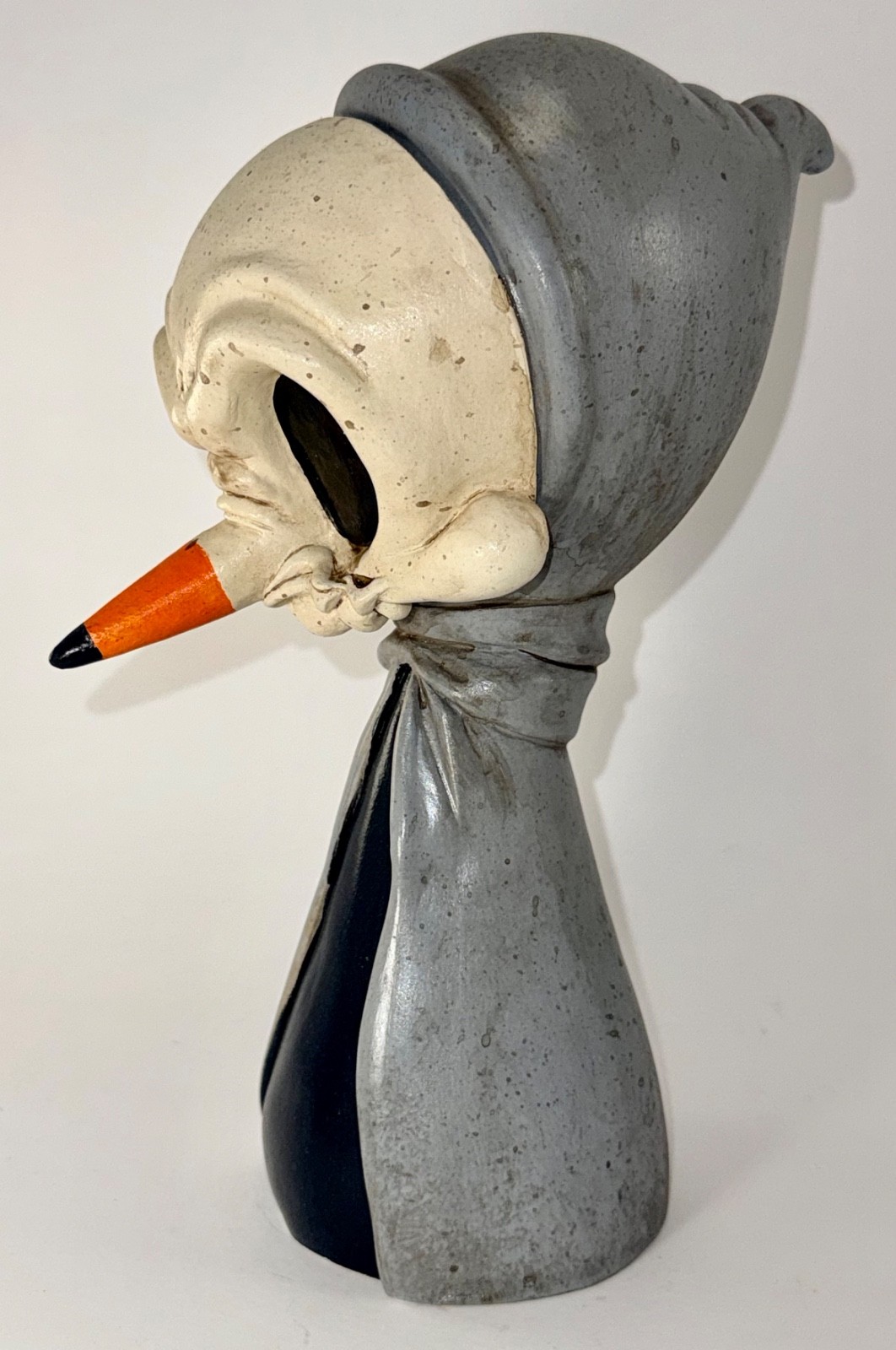 9&Prime; Grieving Greeter Skelve by Kathy Olivas & Brandt Peters Signed Rare #7 of 30