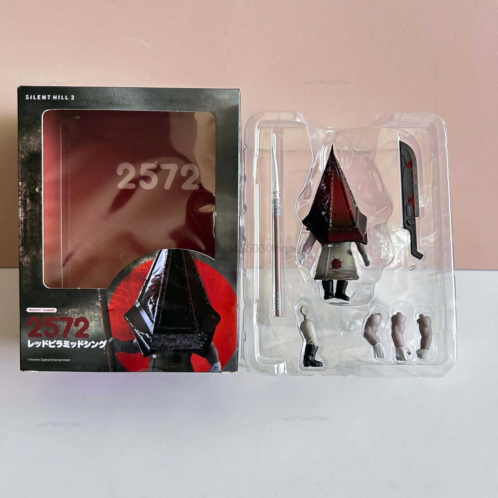 Red Pyramid Head Silent Hill Action Figure PVC Collectible Toy Gift