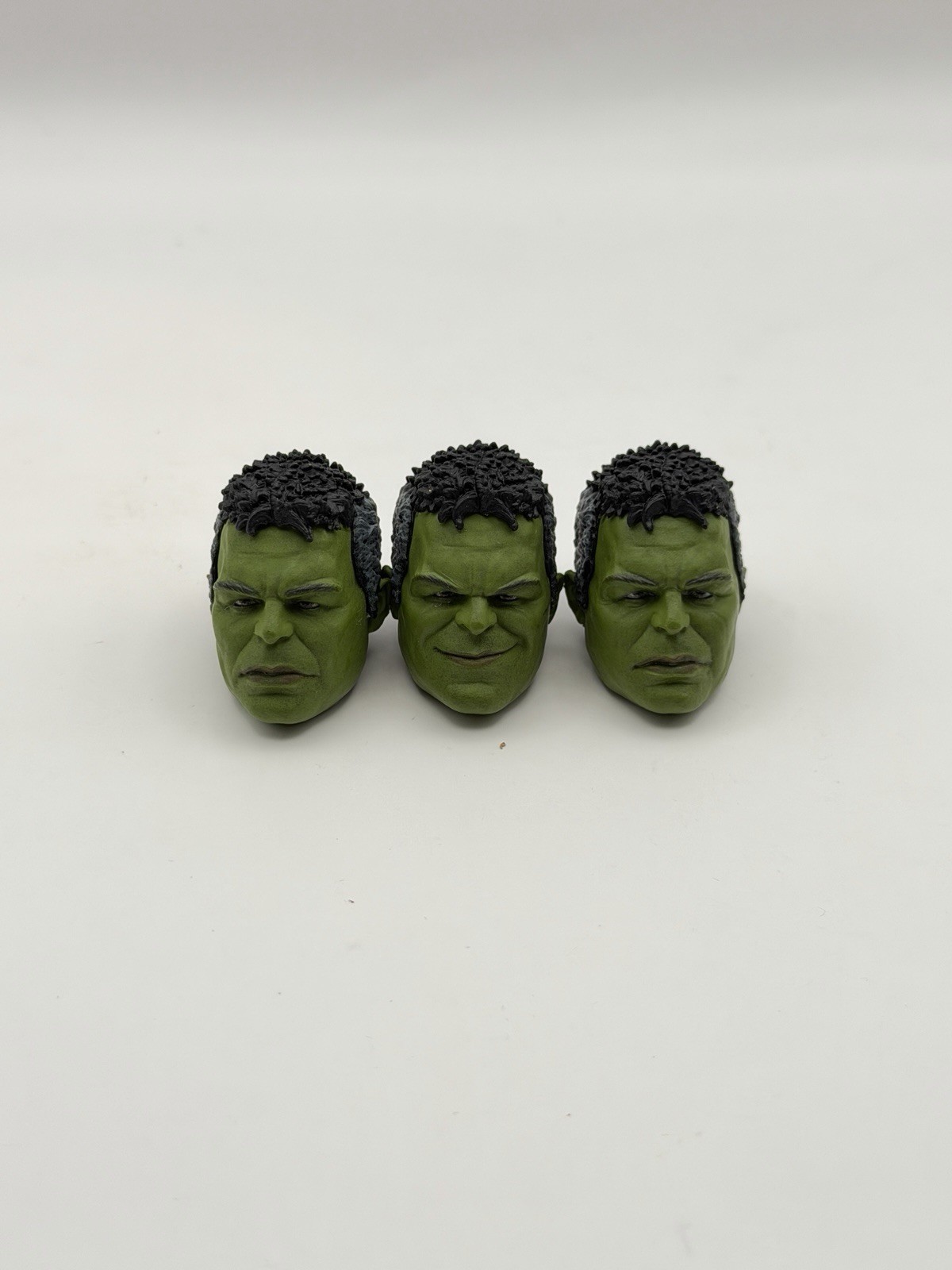 Marvel Legends Accessories Lot: Professor Smart Hulk Head (3) BAF