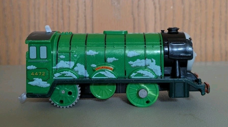 Thomas the Tank Engine Trackmaster Flying Scotsman Train & LINER Tender Working