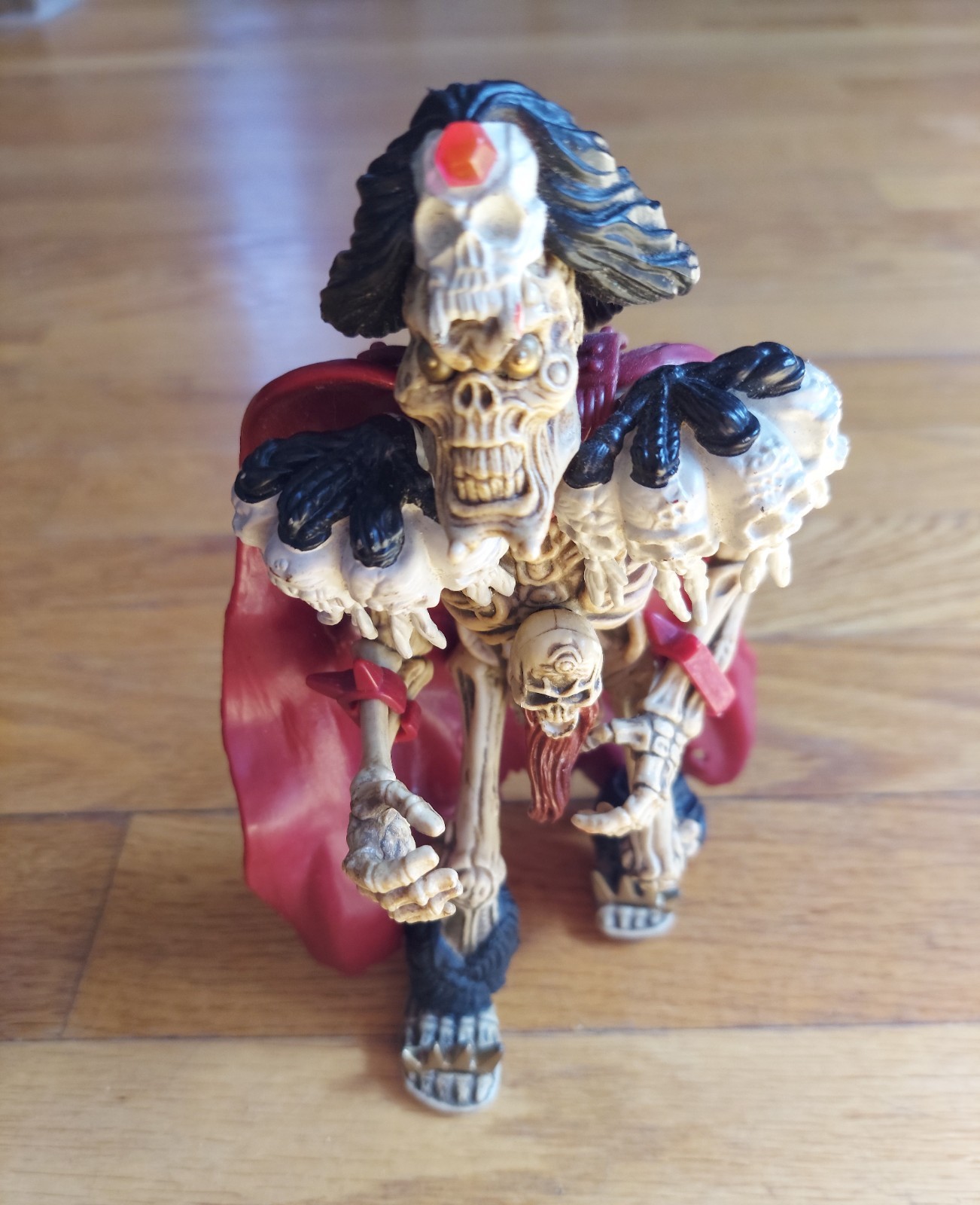 Vintage 1994 Skeleton Warriors – Baron Dark 6&Prime; Action Figure – Fast Shipping!