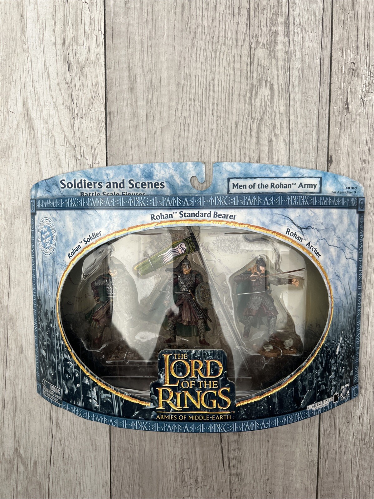 Lord Of The Rings MEN OF ROHAN ARMY Armies of Middle Earth PLAY ALONG 2004 NEW