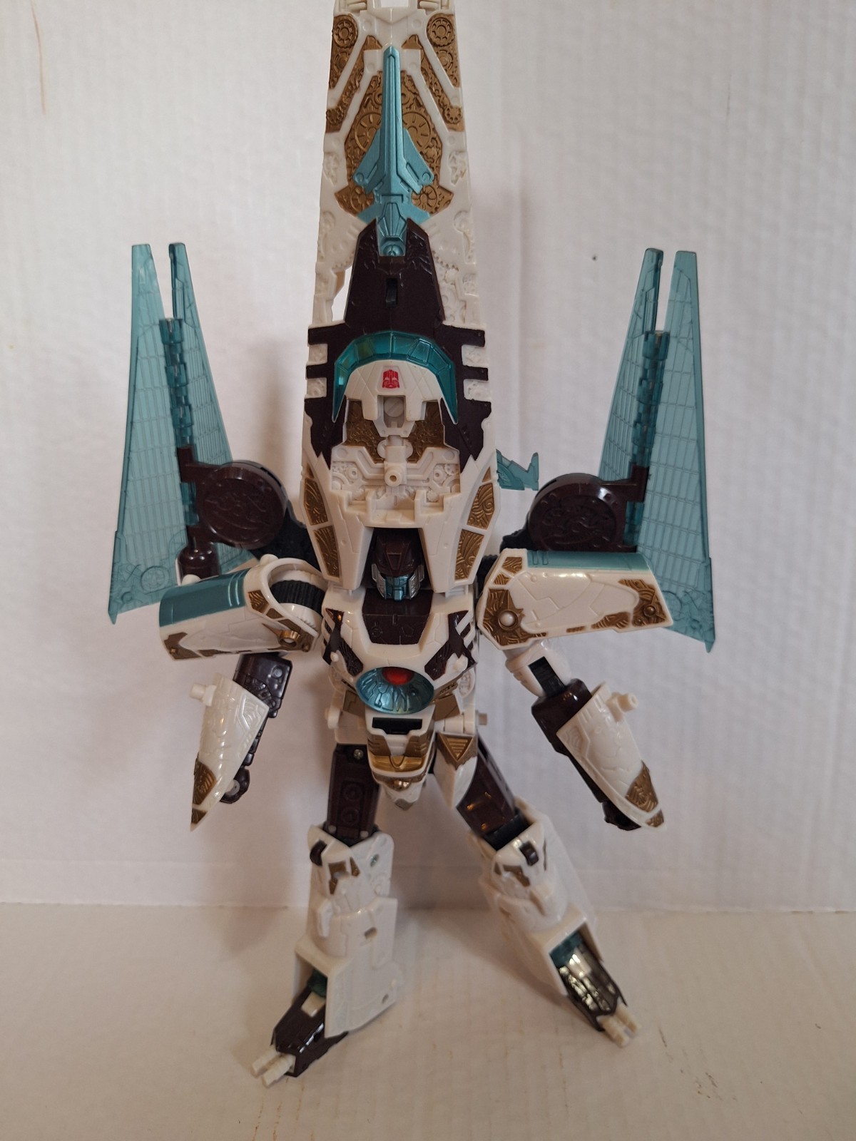 Transformers Cybertron Voyager Class Vector Prime Hasbro 2005 Incomplete