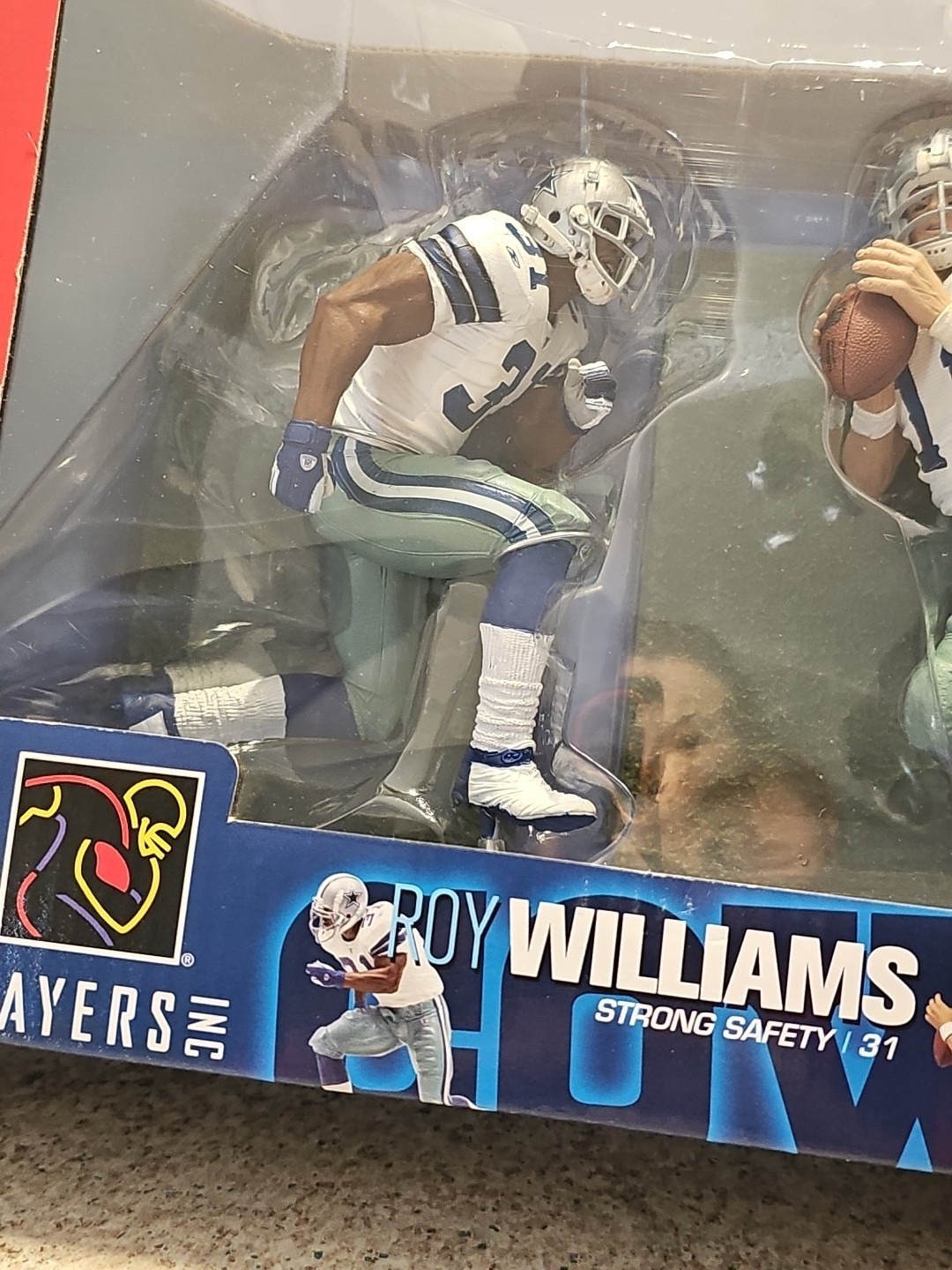 McFarlane NFL Williams, Bledsoe, Jones Dallas Cowboys Boxed Set Of 3 Figures 6&Prime;