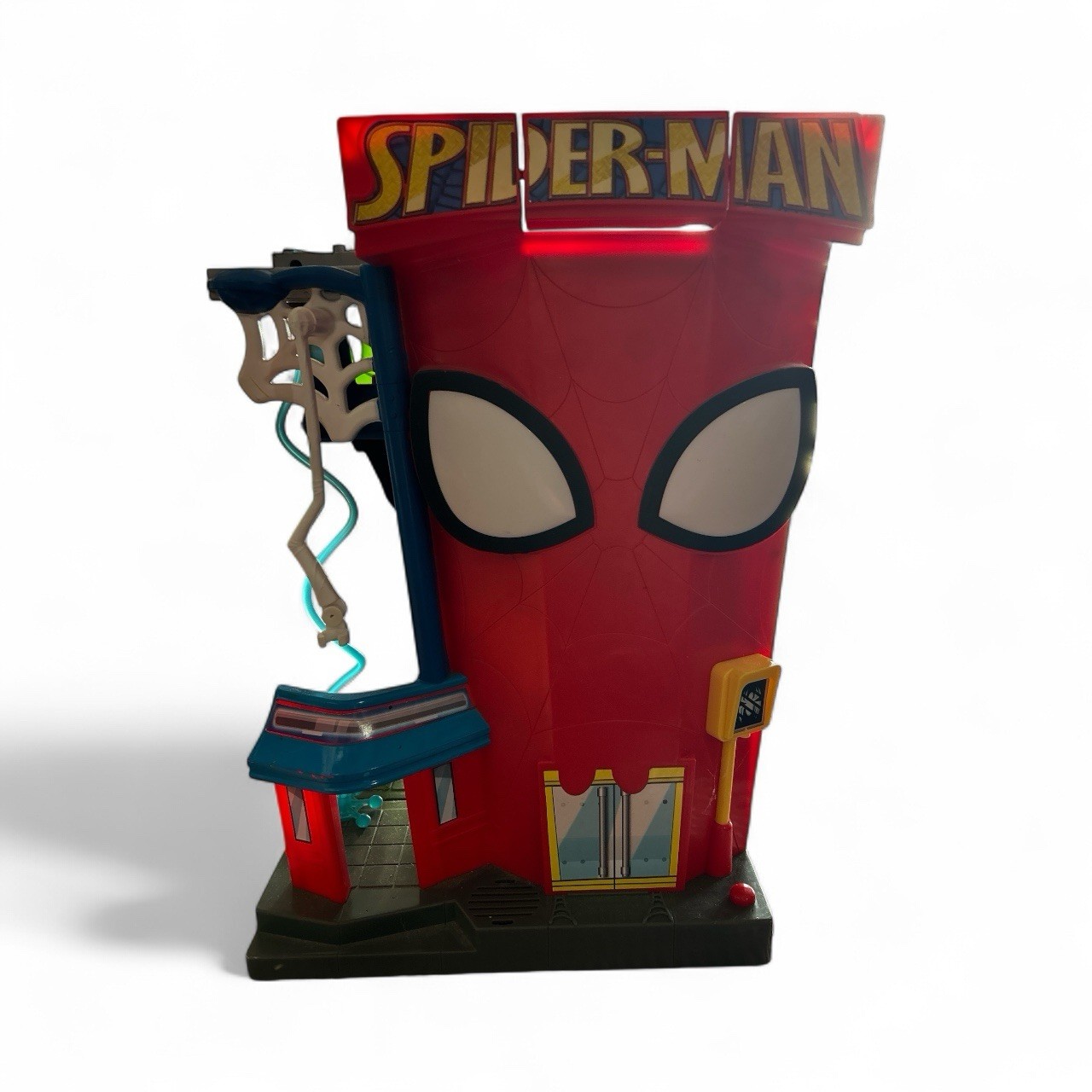 Playskool Super Hero Adventures Spider-Man Stunt City Playset w/ Sounds & Lights