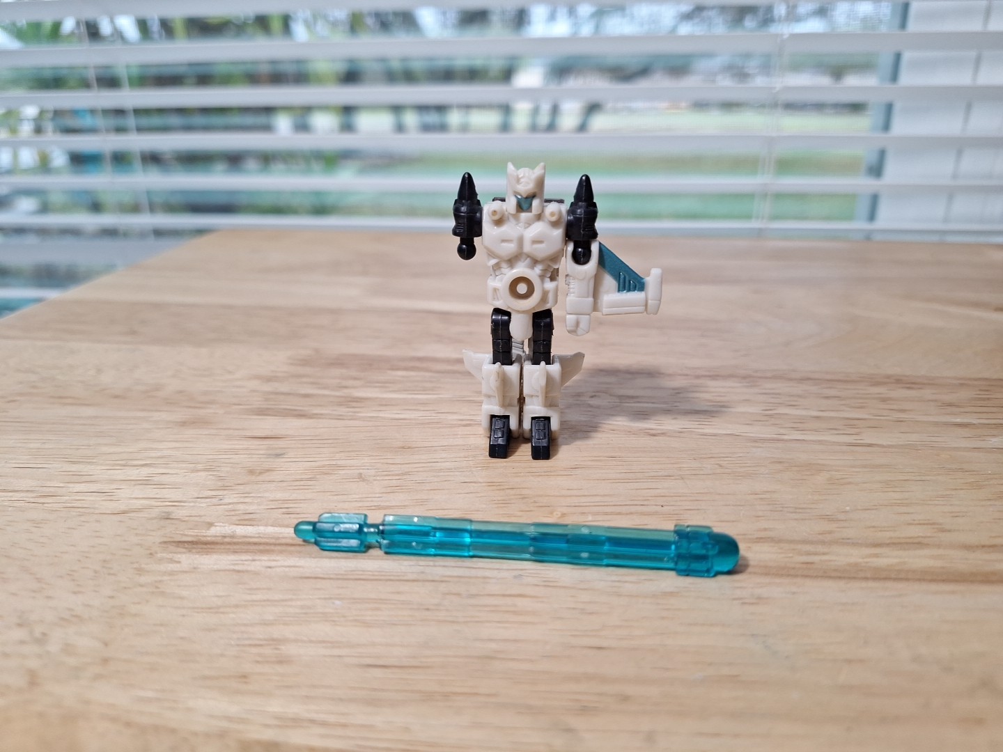 Transformer Cybertron Vector Prime MISSILE rocket Safeguard blue Lot * Read
