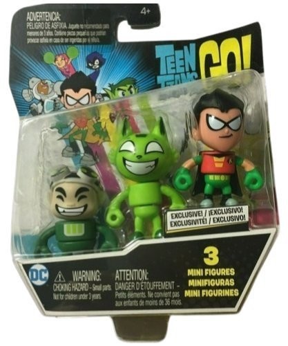 Teen Titans GO! Mini Figures 3-Pack