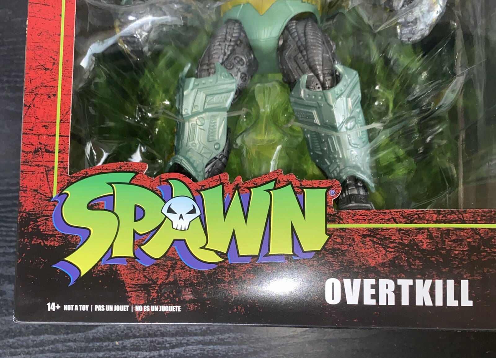 McFarlane Toys Spawn Overtkill Figurine Action Figure 9” NEW