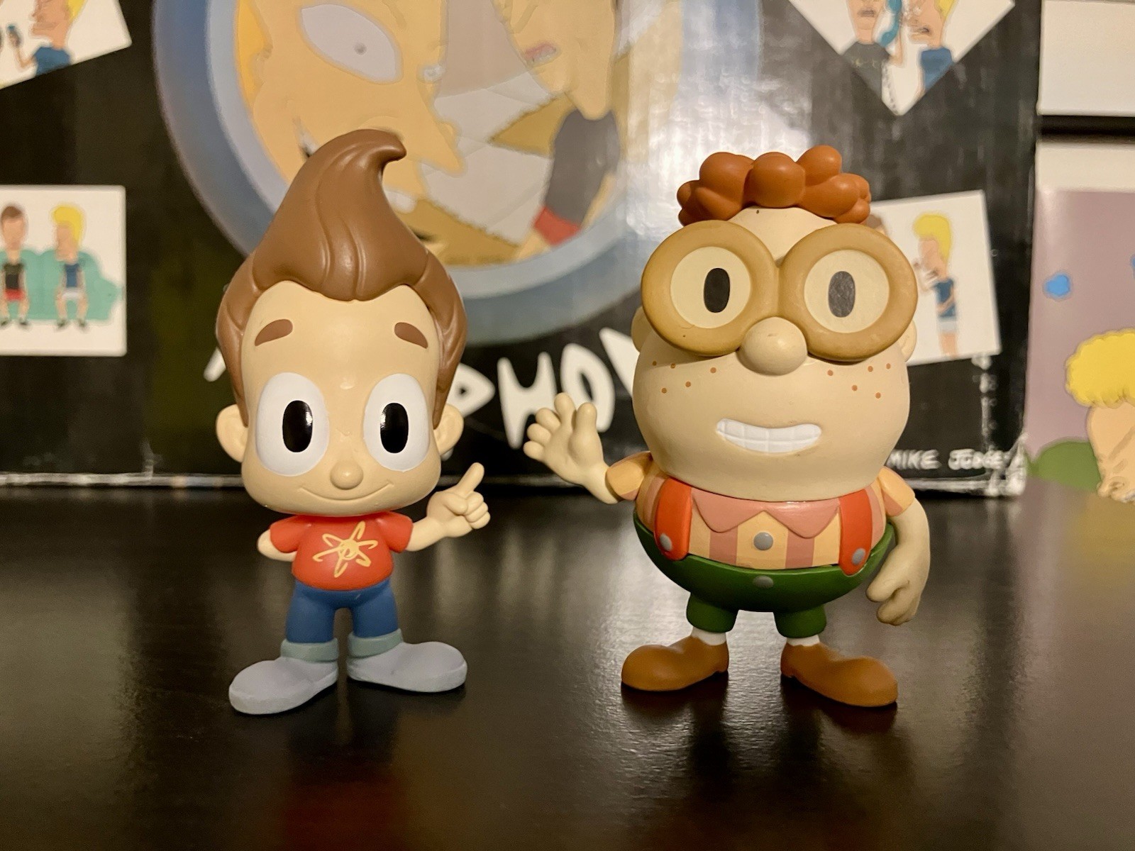 FUNKO MYSTERY MINIS – NICKELODEON – JIMMY NEUTRON & CARL WHEEZER – FIVE BELOW EX