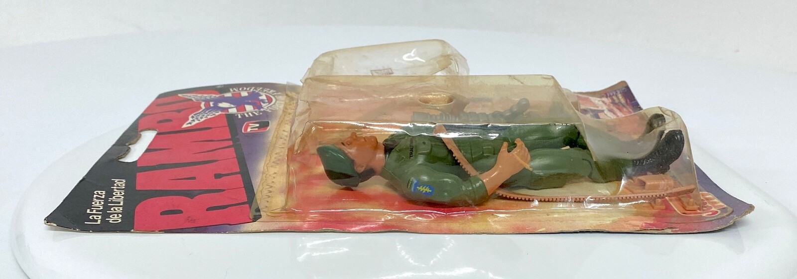 Rambo Colonel Trautman Sound Effect FX JOCSA Argentina 80&rsquo;s not Coleco Glasslite