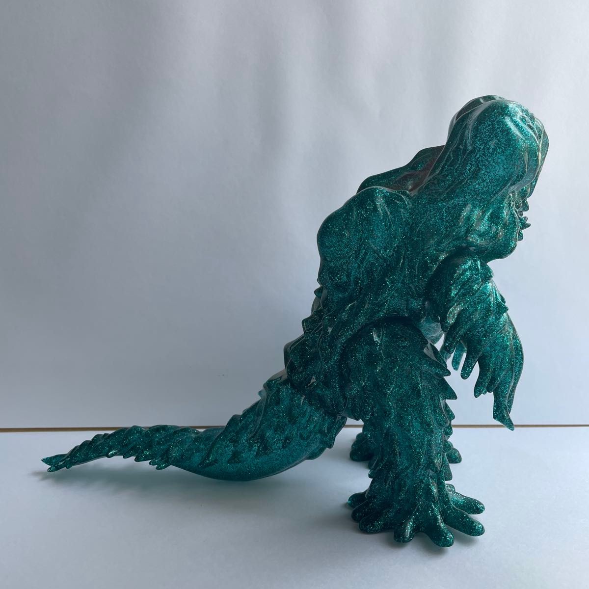Marusan Hedorah Glitter Green Sofubi Vinyl Kaiju Figure Rare Japan