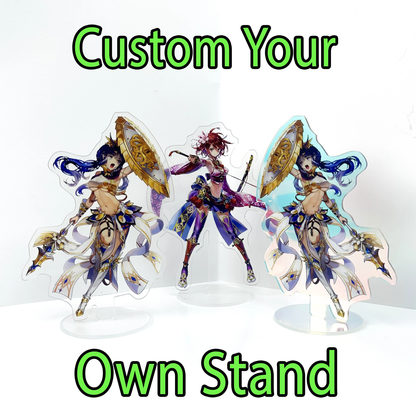 CUSTOM Acrylic Stand🔥Cartoon Cartoon Design✨Transparent Printing Acrylic Stand
