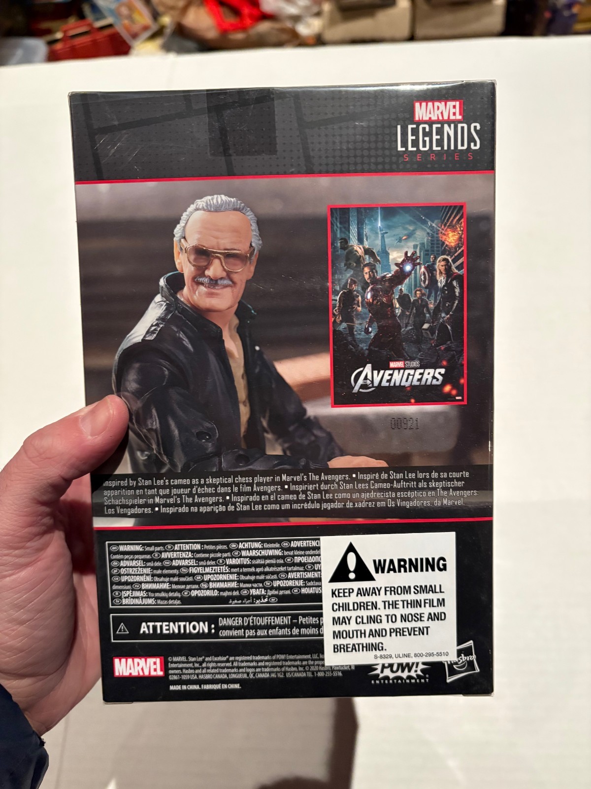 MARVEL LEGENDS Series STAN LEE Action Figure Hasbro Sealed in BOX
