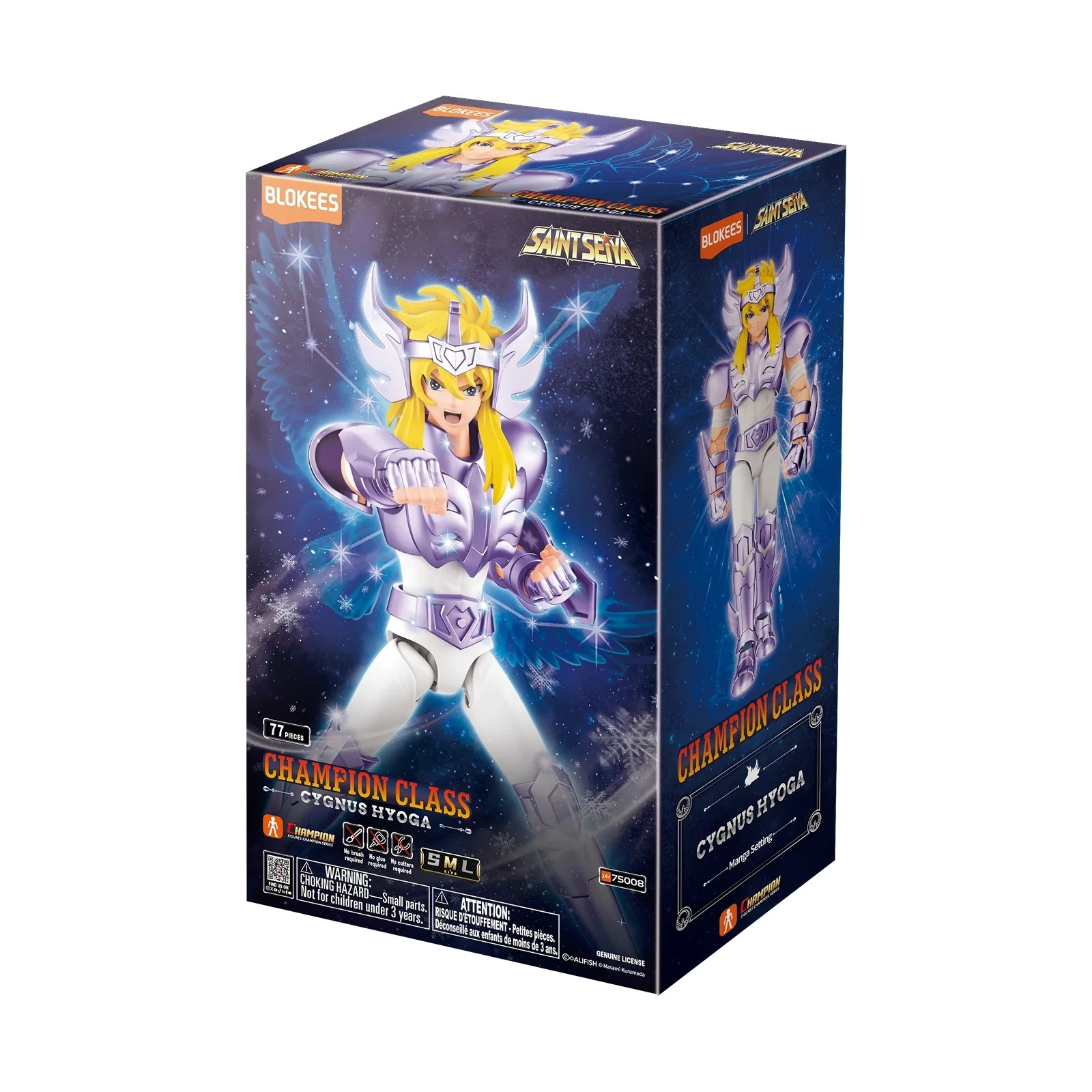 Blokees Saint Seiya Champion Class Cygnus Hyoga Model Kit Action Figure
