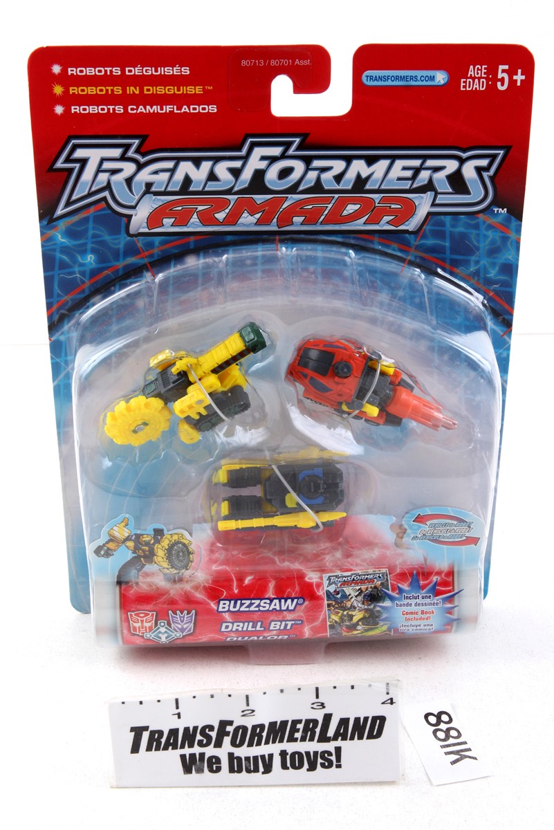 Destruction Team Sealed MISB MOSC Mini-Cons Armada Transformers