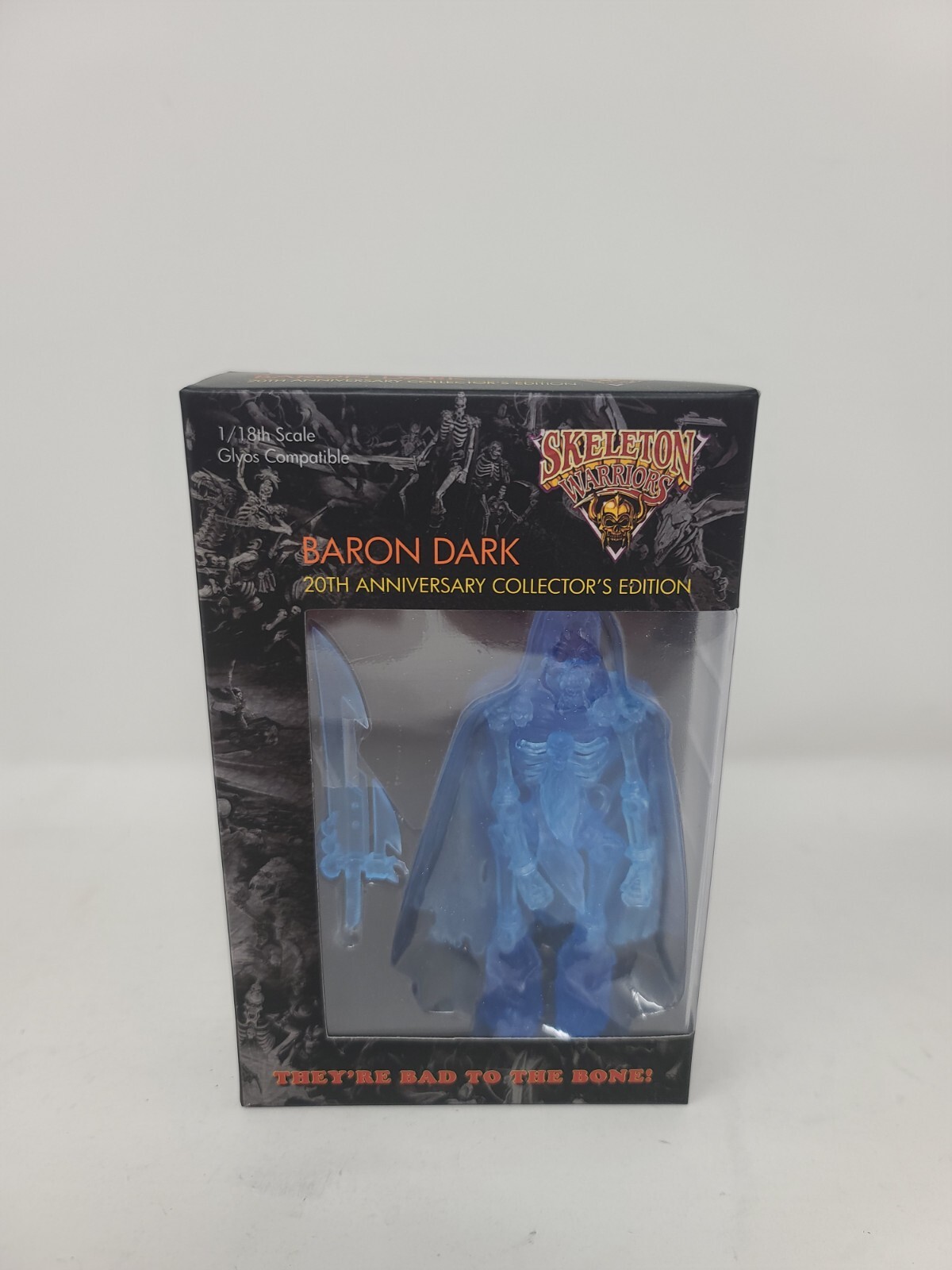 Baron Dark Skeleton Warriors 20th Anniversary October Toys Glyos GHOST RARE NEW