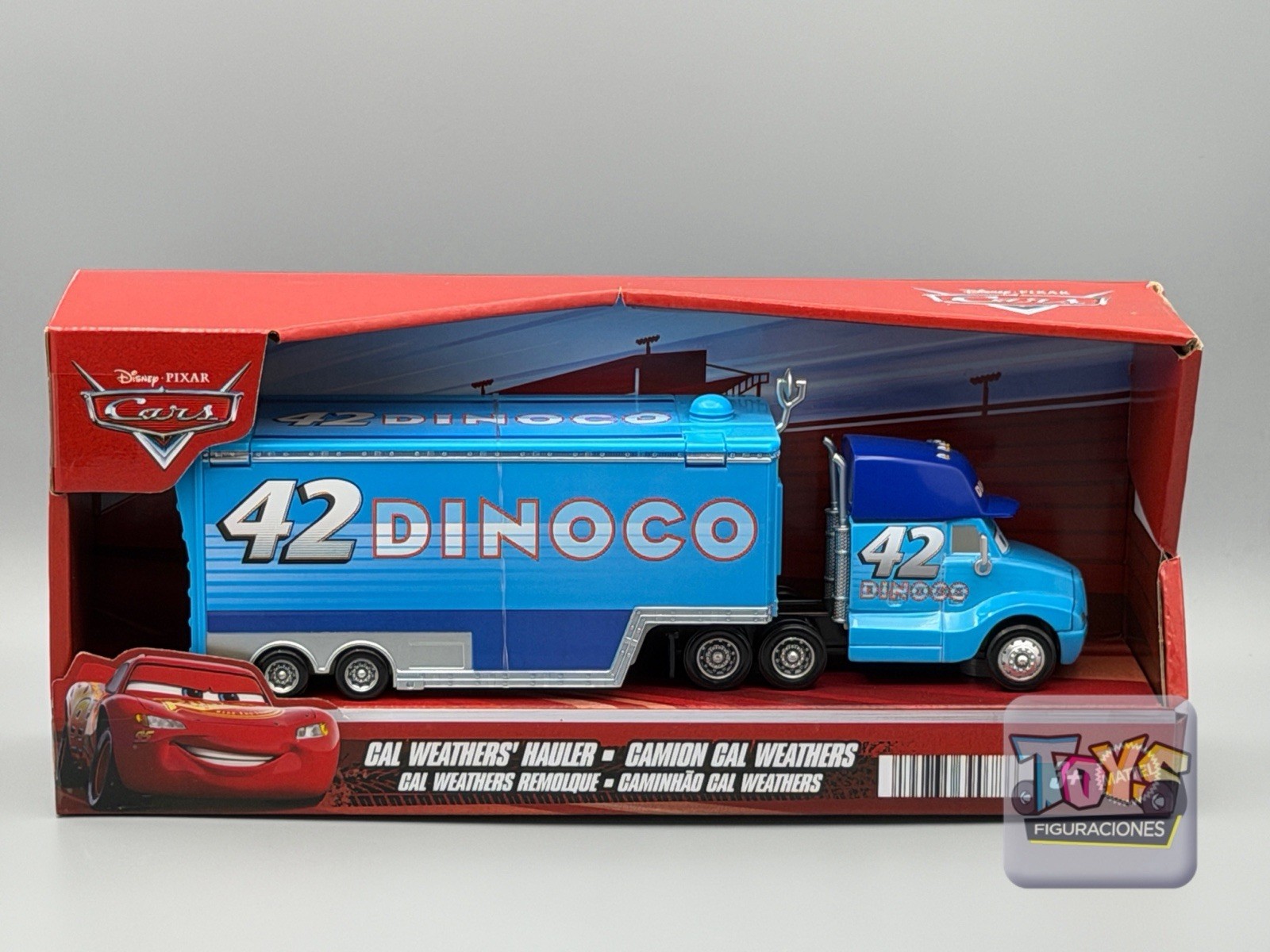 Disney Pixar Cars Cal Weather’s Hauler Dinoco 42 New 2026