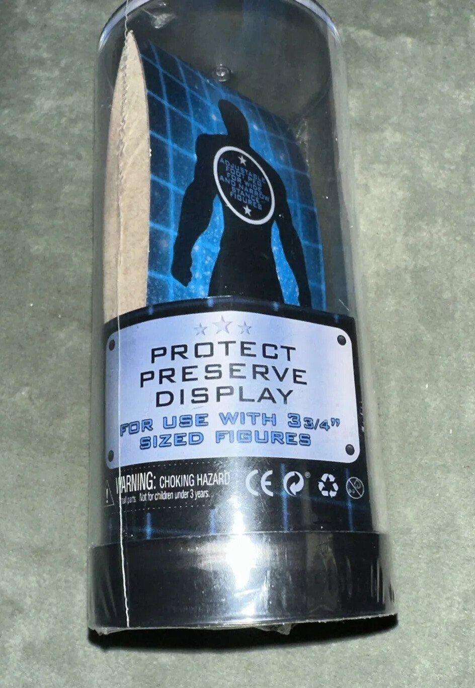 NECA Valuelock Storage Capsule – 3 3/4&Prime; Action Figure Cylindrical Display Stand