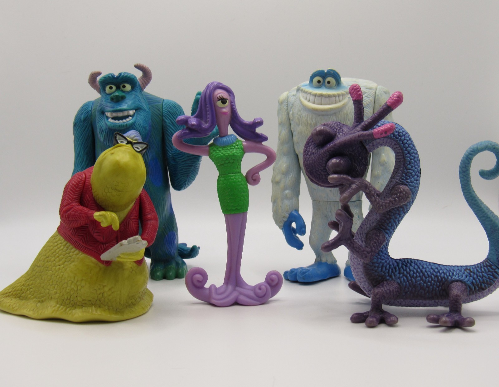 Monsters Inc Toy Figures: Lot of 6