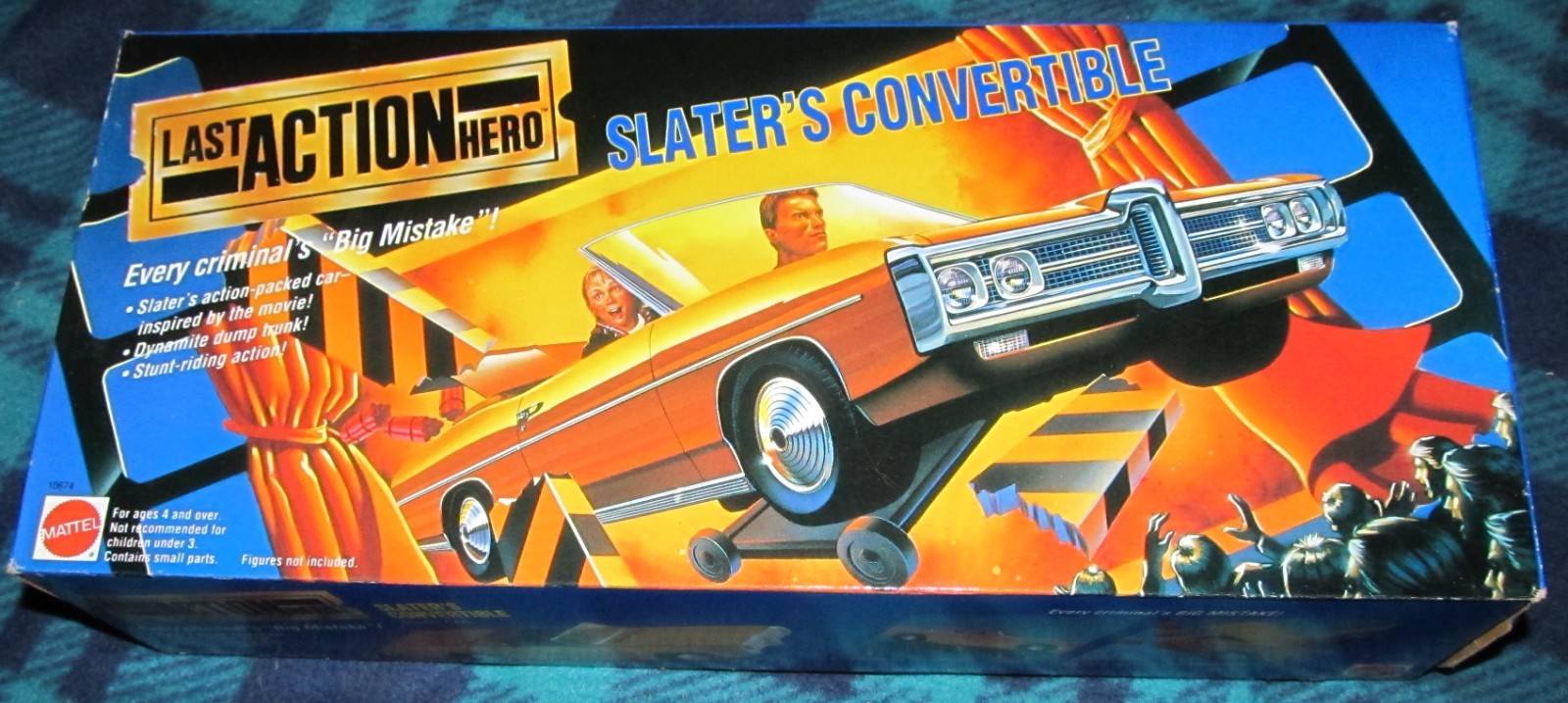 Last Action Hero Jack Slater&rsquo;s Convertible Arnold Schwarzenegger Movie SEALED