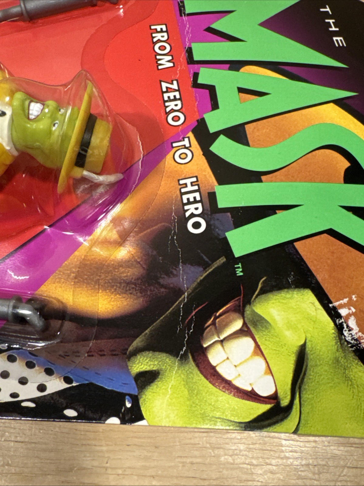 The Mask Zero to Hero Tornado Mask Action Figure 81921 Kenner 1995 NEW NIP