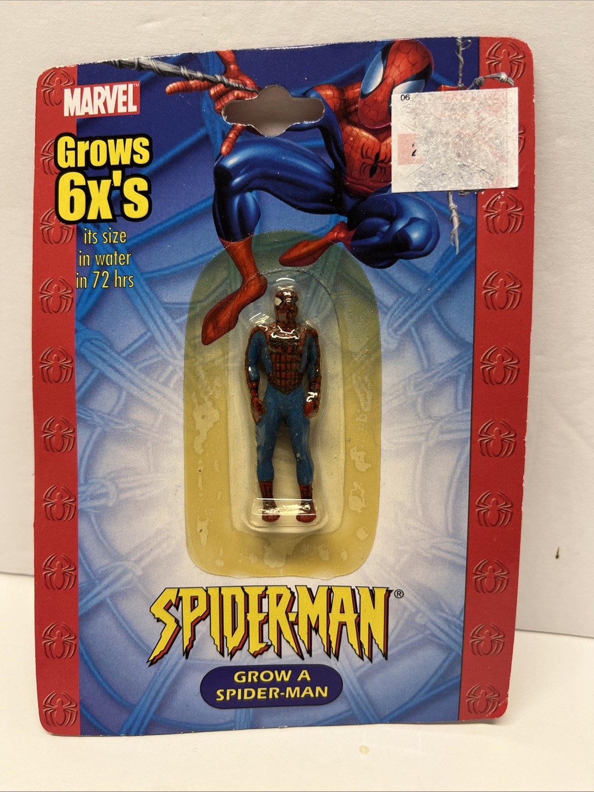 Marvel – Spider-Man Grow a Spider-Man Water Toy Figure 2004 Grown 6x In 72 Hours