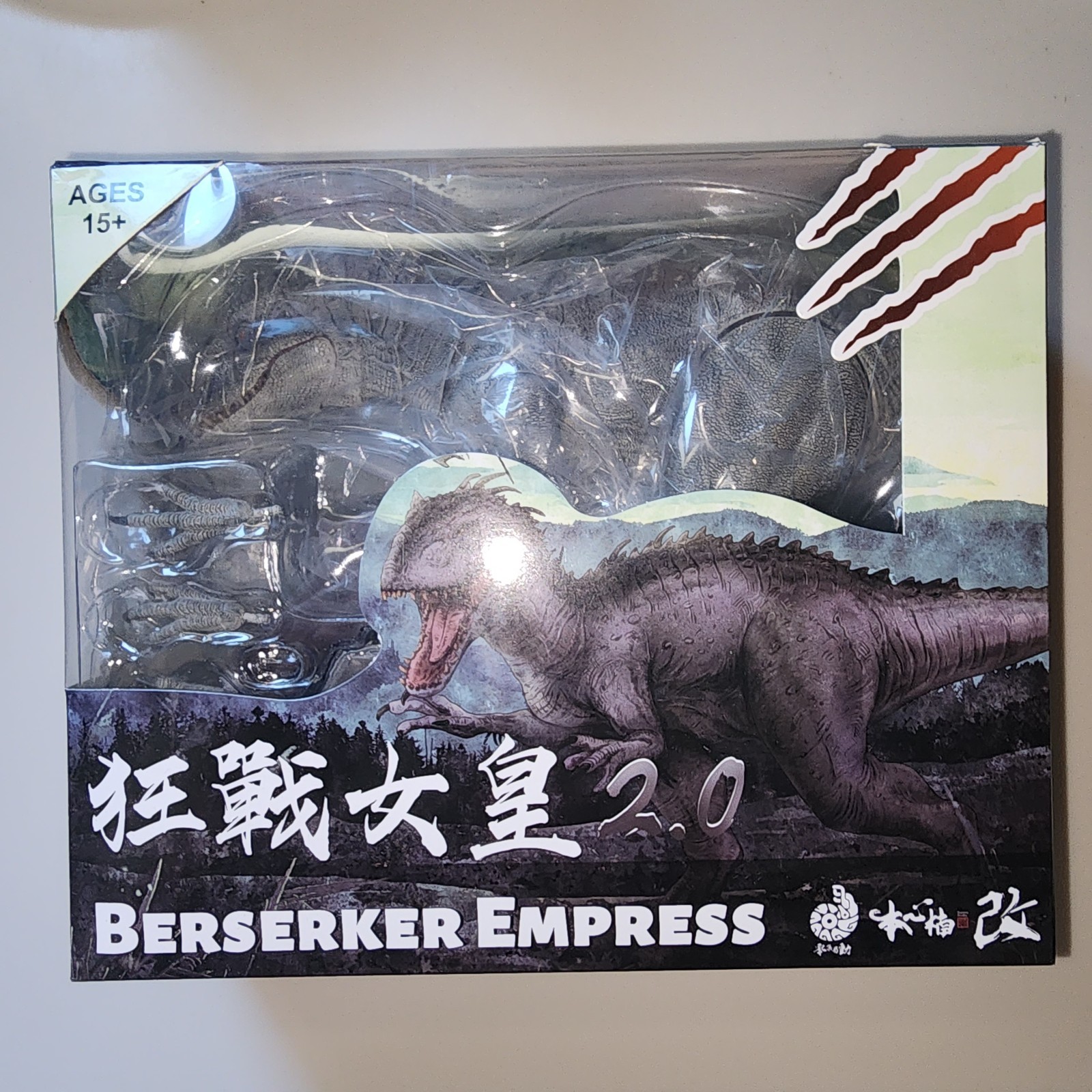 NANMU 1/35 Indominus Rex Berserke Dinosaur Figure Model Statue Collectibles New