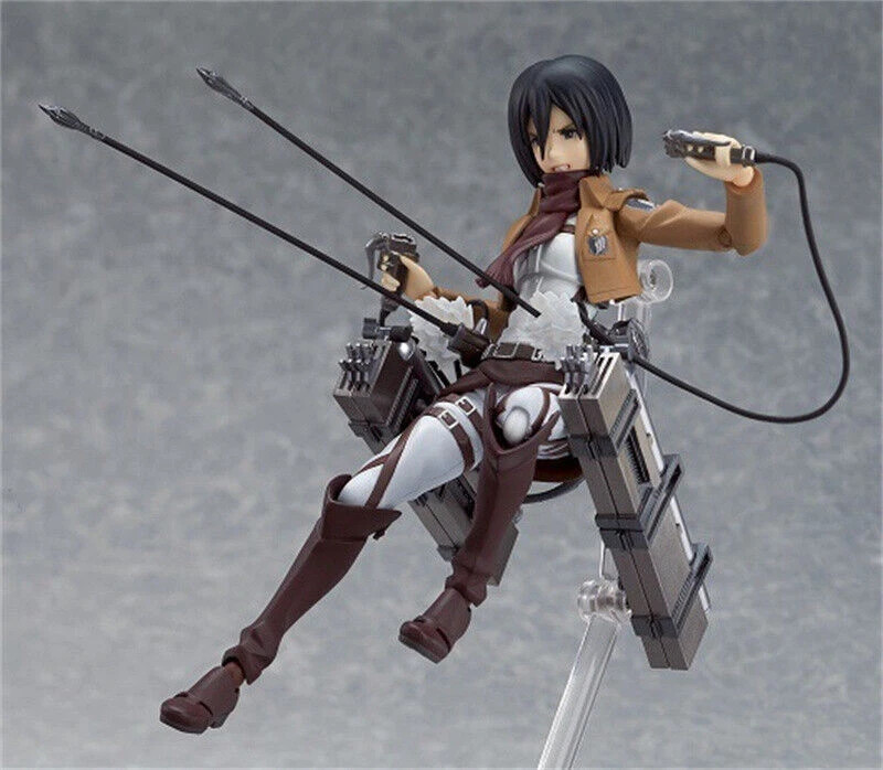 Attack On Titan Mikasa Ackerman Shingeki no Kyojin Figma 203 Action Figure Toys