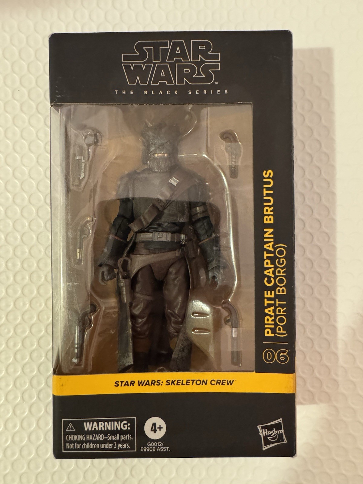 Star Wars The Black Series Skeleton Crew 6&Prime; figure Pirate Captain Brutus #06 New