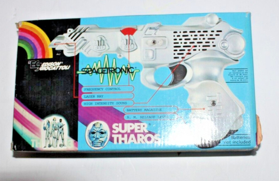 TH3 PROJECT SPACE HEROES EDISON TOYS SUPERTHAROS -SPACETRONIC BOXED !
