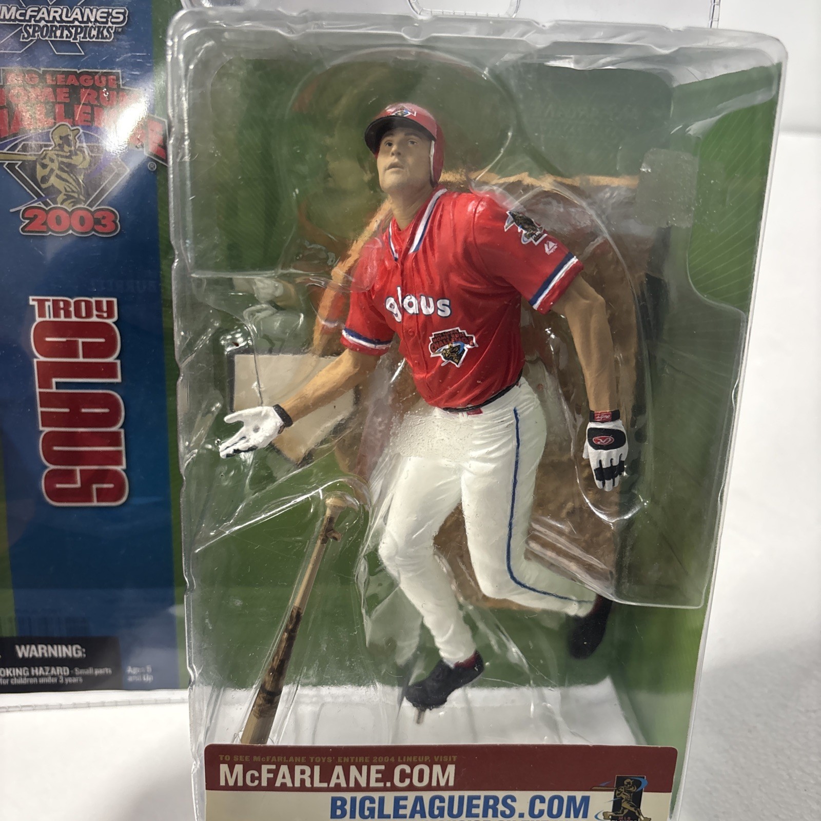 McFarlane 2003 Troy Glaus BIG League Home Run Challenge Exclusive *NIB*