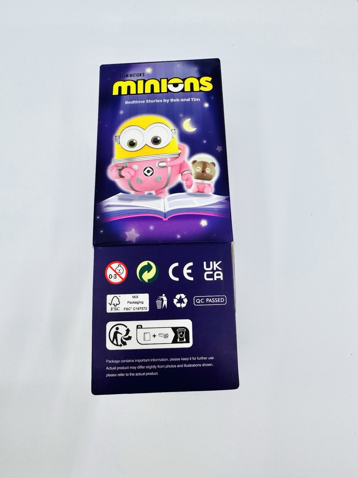 Pop Mart Minions Bedtime Stories By Bob And Tim Santa&rsquo;s Workshop Manual USA