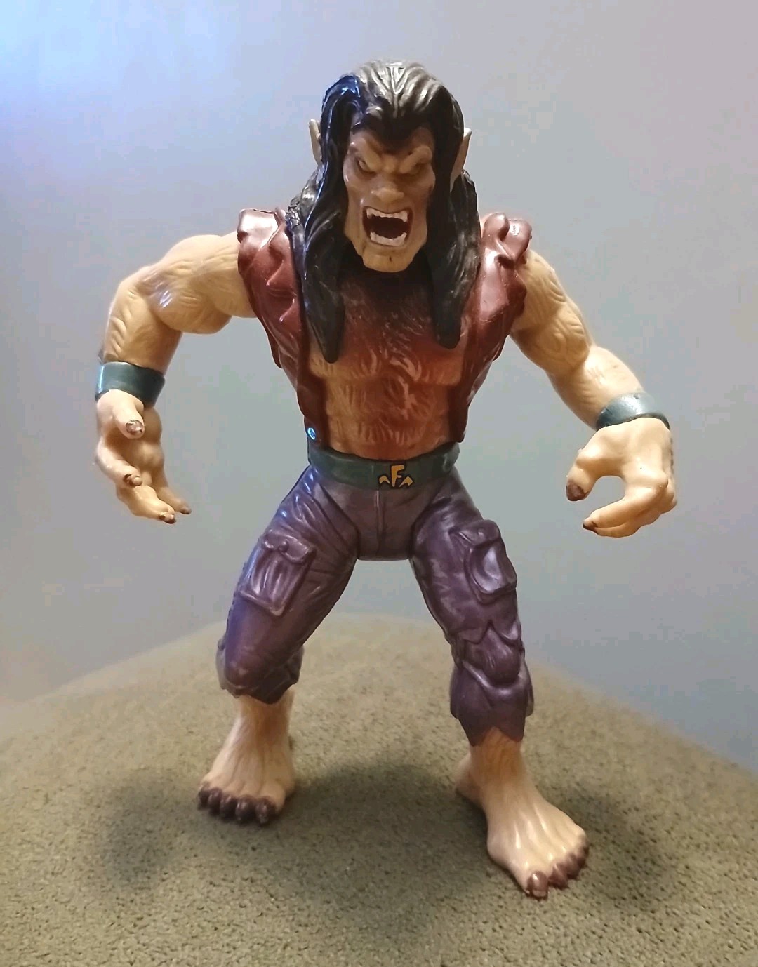 Monster Force Luke Talbot The Wolfman Action Figure Playmates 1994