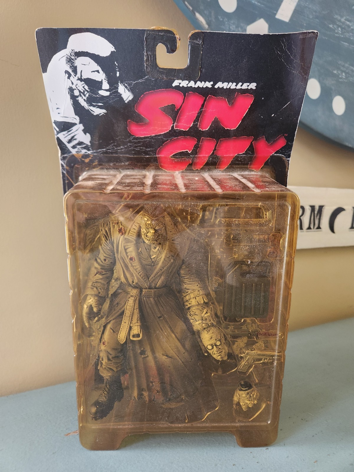 Sin City Marv Black & White Action Figure Frank Miller&rsquo;s 1998 McFarlane Toys New