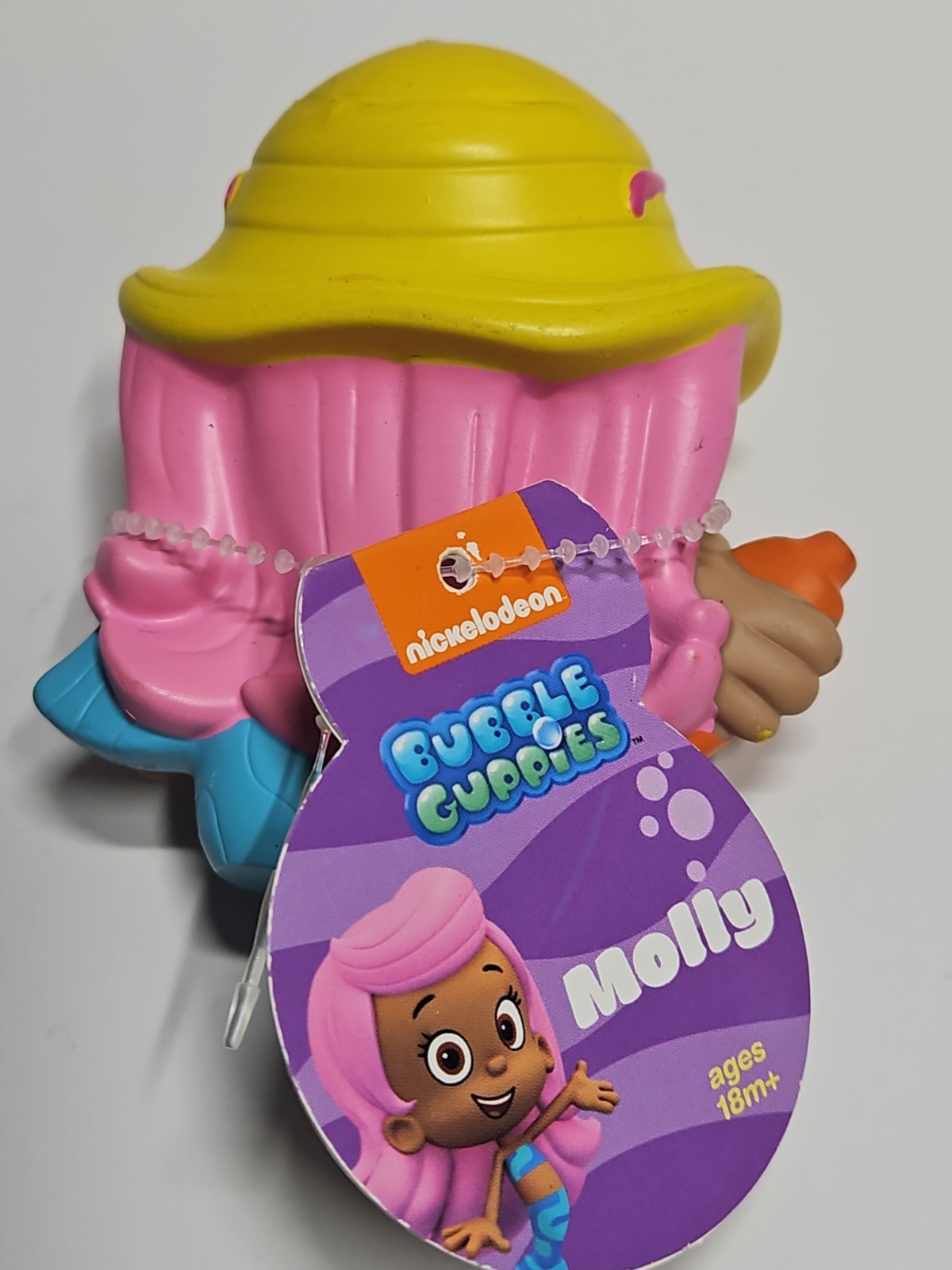 2015 Nickelodeon Bubble Guppies 3&Prime; Molly Water Squirter Toy Figure Fisher Price