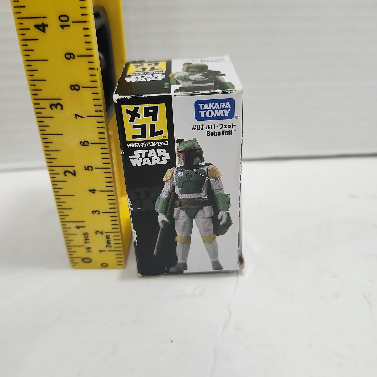 Takara Tomy Star Wars BOBA FETT #7 Metal Figure Diecast 3 Inch Figure New Rare