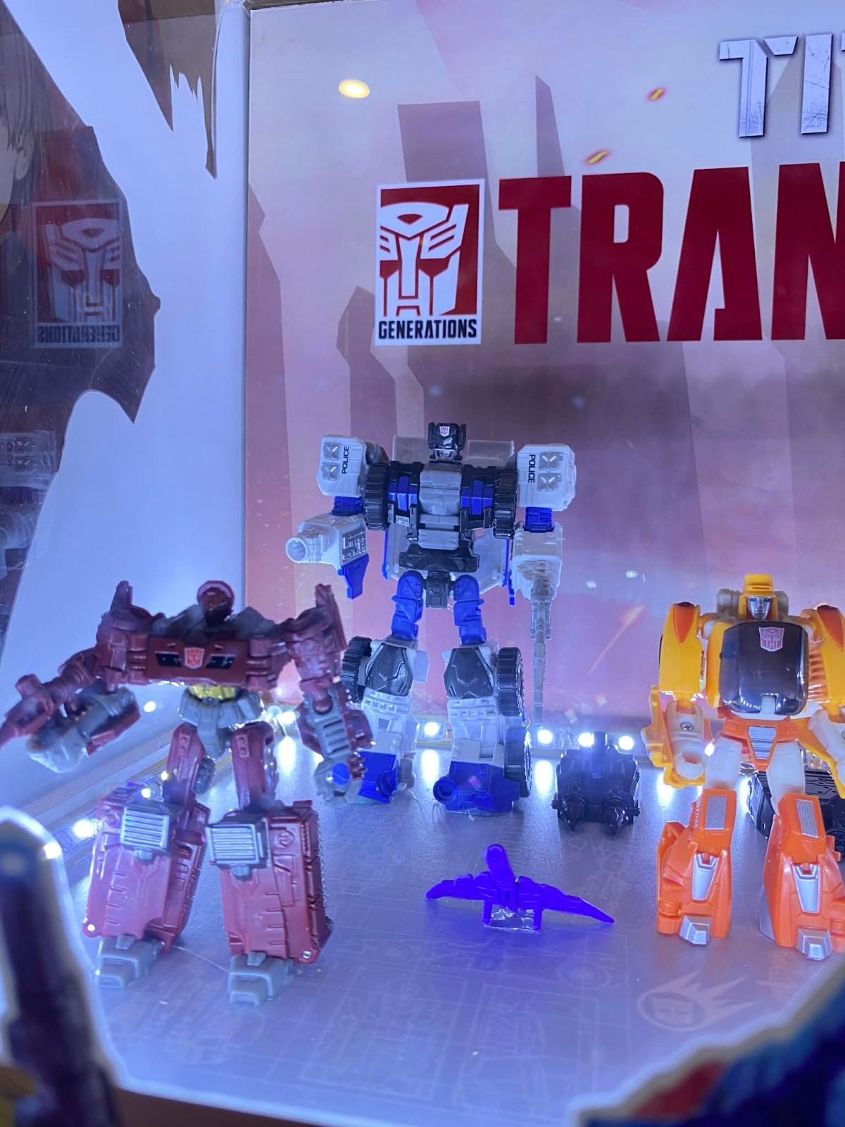 Transformers Combiner Wars, Titans Return Retail Store Display Case