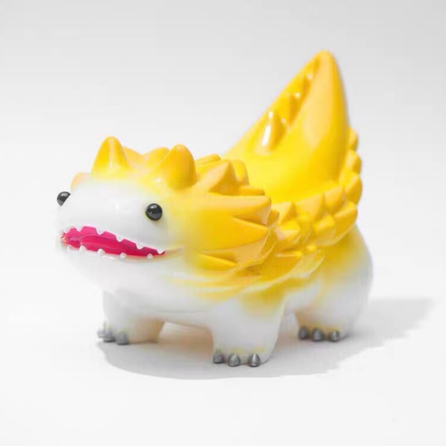 SHOKO NAKAZAWA BROTHER SEEDLAS Amphibians Yellow Vinyl Sofubi Figure H11CM/4.4in